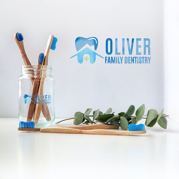 Dental Clinic Logo Mockup